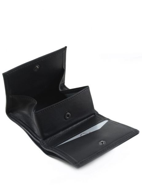 Purse Leather Etrier Black oil 790097 other view 3