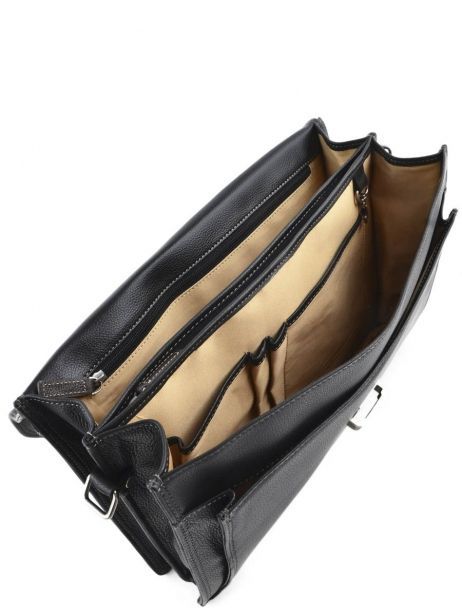 Serviette 2 Compartiments Etrier Noir flandres 22148 vue secondaire 5