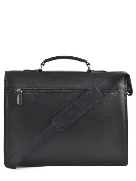 Serviette 2 Compartiments Etrier Noir flandres 22148 vue secondaire 4