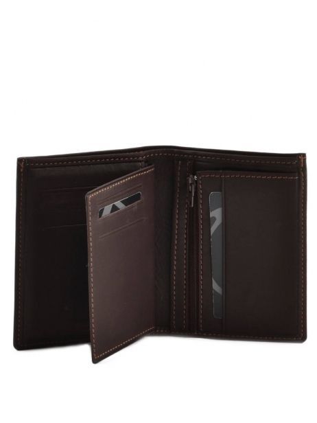 Wallet Leather Etrier Brown oil 790247 other view 3