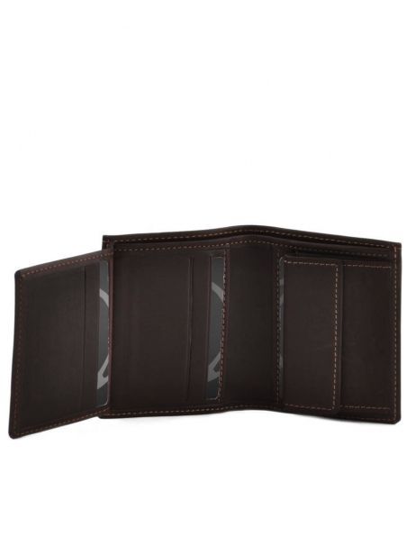 Purse Leather Etrier Brown oil 790618 other view 4