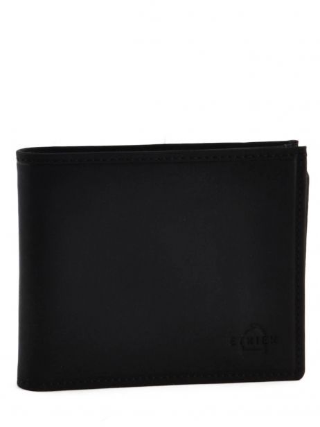 Wallet Leather Etrier Black oil 790121