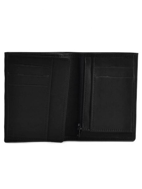 Wallet Leather Etrier Black oil 790140 other view 3
