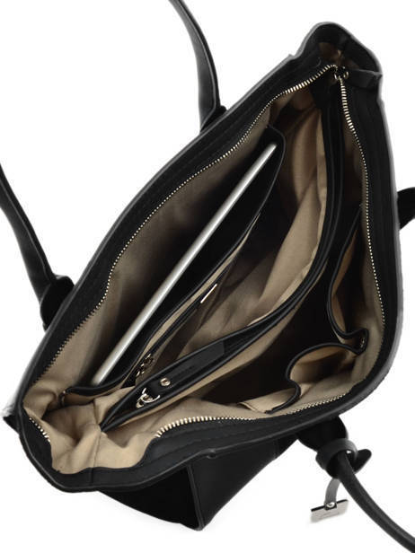 Sac Shopping Caleche Cuir Etrier Noir caleche ECAL003B vue secondaire 6