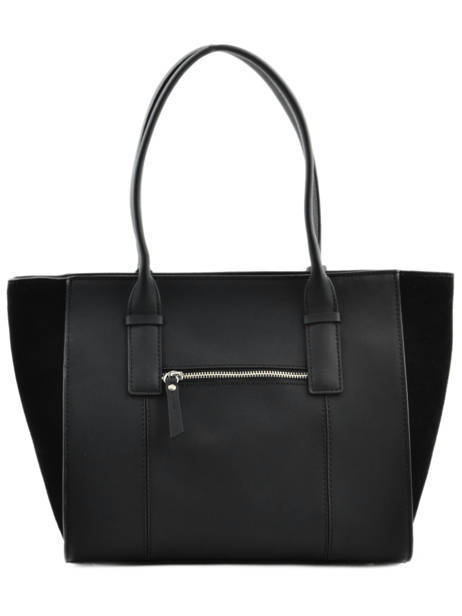 Sac Shopping Caleche Cuir Etrier Noir caleche ECAL003B vue secondaire 5