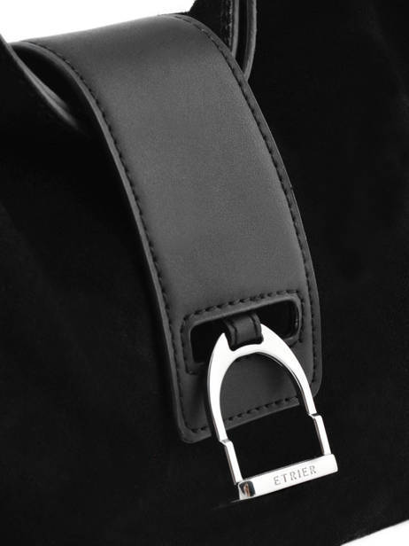 Besace Caleche Cuir Etrier Noir caleche ECAL006B vue secondaire 1