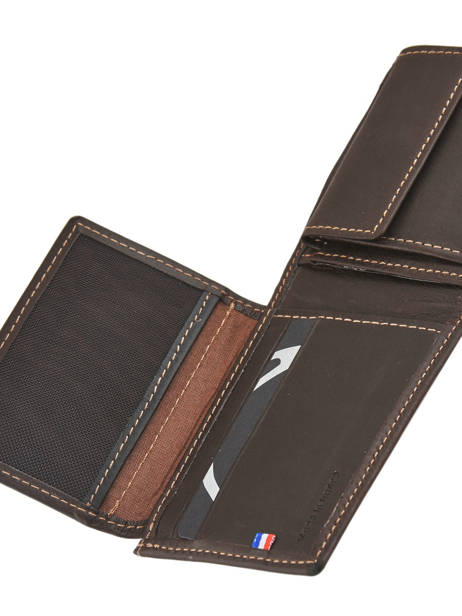 Purse Leather Etrier Brown oil 790164 other view 3