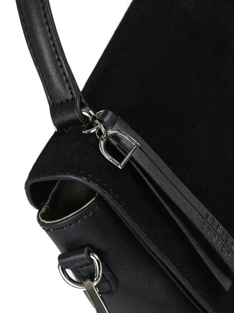 Sac Bandoulière Caleche Cuir Etrier Noir caleche ECAL013B vue secondaire 1