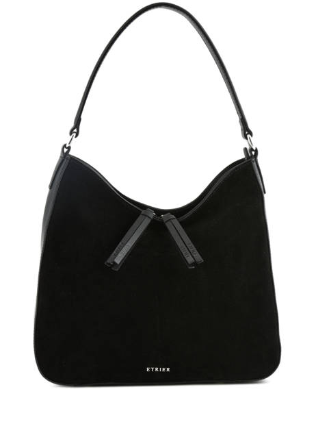 Besace Caleche Cuir Etrier Noir caleche ECAL011B