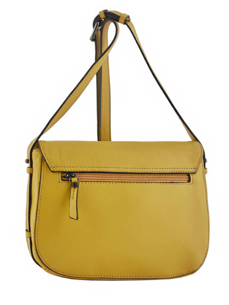Sac Bandoulière Balade Cuir Etrier Jaune balade EBAL04 vue secondaire 4
