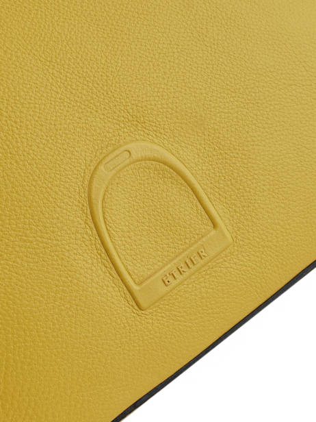 Sac Bandoulière Balade Cuir Etrier Jaune balade EBAL05 vue secondaire 2
