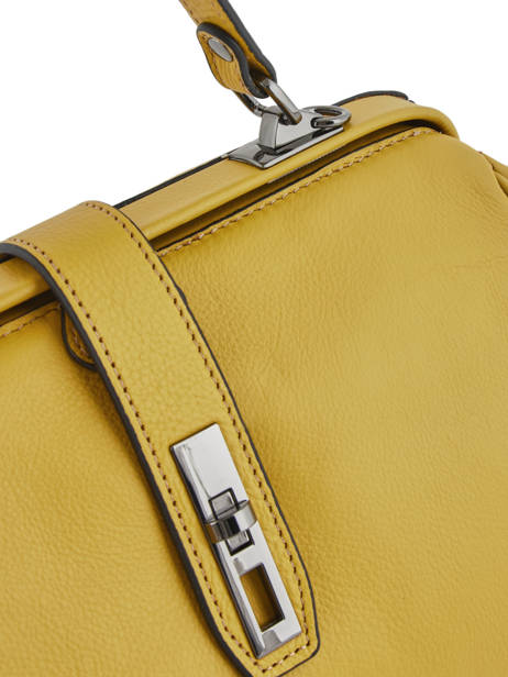 Sac Porté Main M Balade Cuir Etrier Jaune balade EBAL09 vue secondaire 1