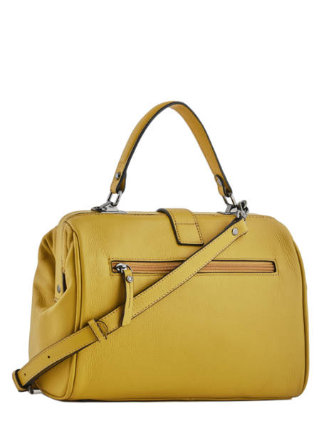 Sac Porté Main M Balade Cuir Etrier Jaune balade EBAL09 vue secondaire 4