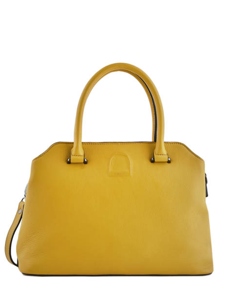 Handtas Balade Leder Etrier Geel balade EBAL06