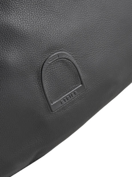 Sac Besace  Balade Cuir Etrier Noir balade EBAL07 vue secondaire 2