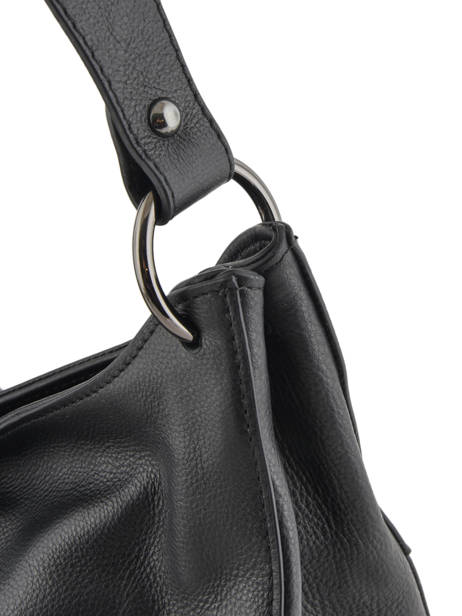 Sac Besace  Balade Cuir Etrier Noir balade EBAL07 vue secondaire 1