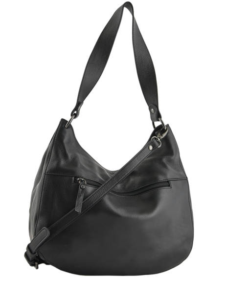 Sac Besace  Balade Cuir Etrier Noir balade EBAL07 vue secondaire 4
