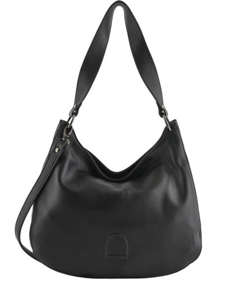 Sac Besace  Balade Cuir Etrier Noir balade EBAL07
