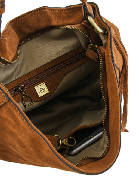 Schoudertas Obstacle Etrier Bruin obstacle EOBS02 ander zicht 6