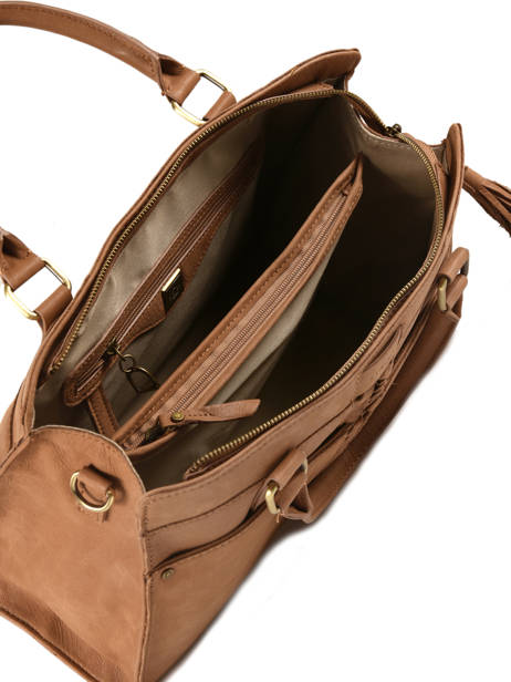 Sac à Main Natte Etrier Marron natte ENTT08 vue secondaire 5