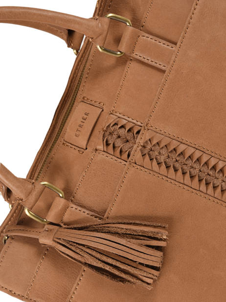 Sac à Main Natte Etrier Marron natte ENTT08 vue secondaire 1