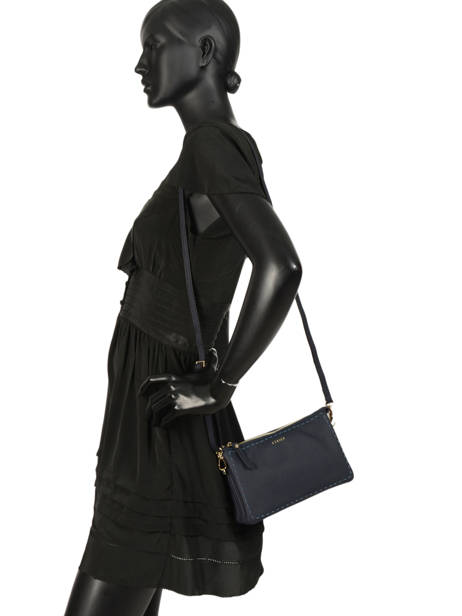 Sac Bandoulière Tradition Cuir Etrier Bleu tradition EHER30 vue secondaire 2