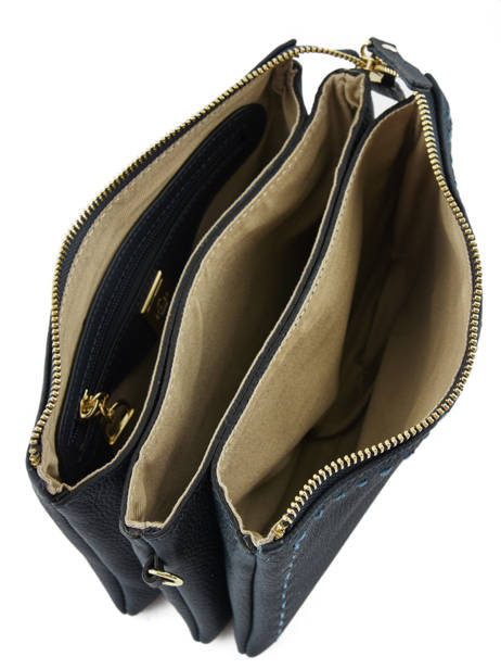 Sac Bandoulière Tradition Cuir Etrier Bleu tradition EHER30 vue secondaire 4