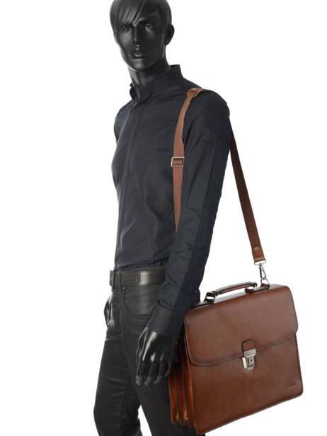 Serviette 3 Compartiments Etrier Noir crosta ECRO01 vue secondaire 1