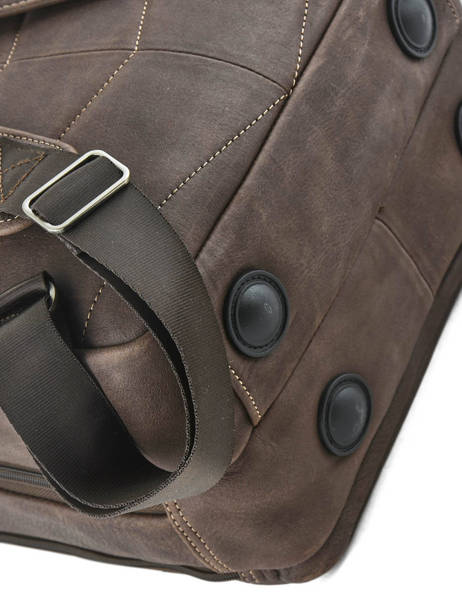 Sac à Dos Business 2 Compartiments + Pc 15'' Etrier Marron spider ESPI03 vue secondaire 2