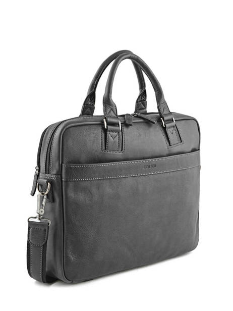 Porte-documents 2 Compartiments + Pc 15'' Etrier Noir spider ESPI01 vue secondaire 1