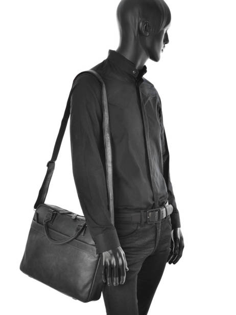 Porte-documents 2 Compartiments + Pc 15'' Etrier Noir spider ESPI01 vue secondaire 2