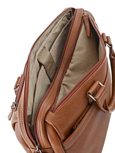 Briefcase 3 Compartments + 15'' Pc Etrier Black flandres EFLA05 other view 4