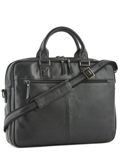 Porte-documents 2 Compartiments + Pc 15'' Etrier Noir flandres EFLA04 vue secondaire 3