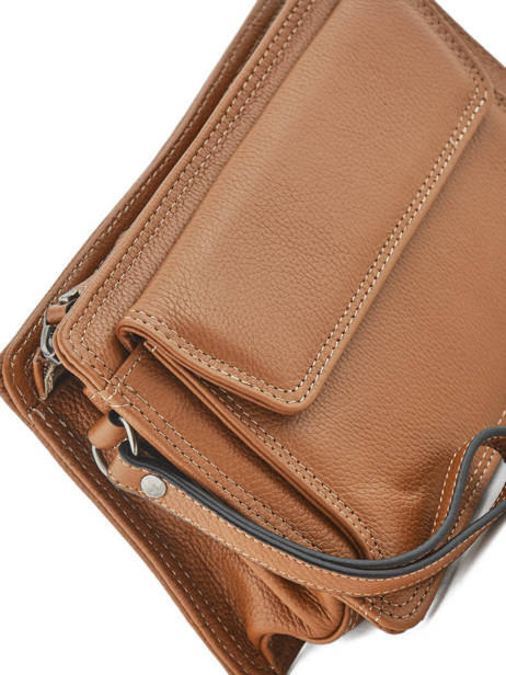 Messenger Bag 2 Compartments Etrier Black flandres EFLA12 other view 1