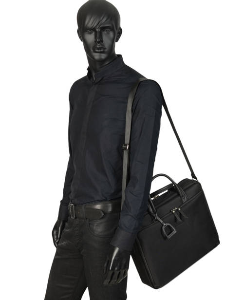 Porte-documents Light 3 Compartiments Etrier Noir light ELIG03 vue secondaire 2