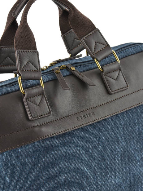 Porte-documents Harbor 2 Compartiments Etrier Bleu harbor EHAR02 vue secondaire 1