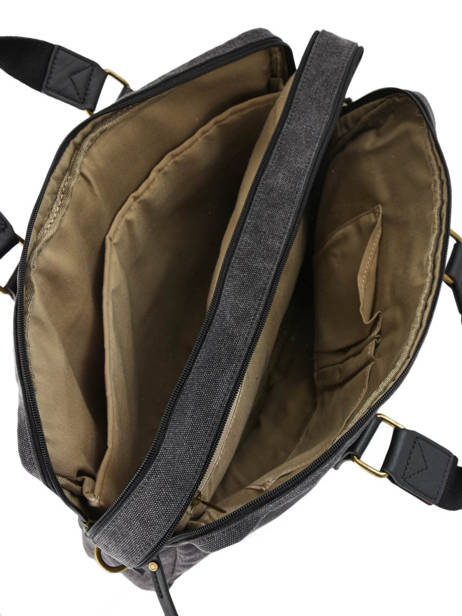 Porte-documents Harbor 2 Compartiments Etrier Noir harbor EHAR03 vue secondaire 4