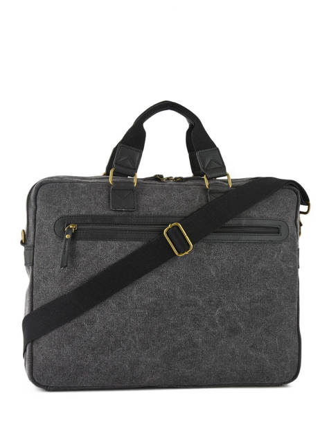 Porte-documents Harbor 2 Compartiments Etrier Noir harbor EHAR03 vue secondaire 3