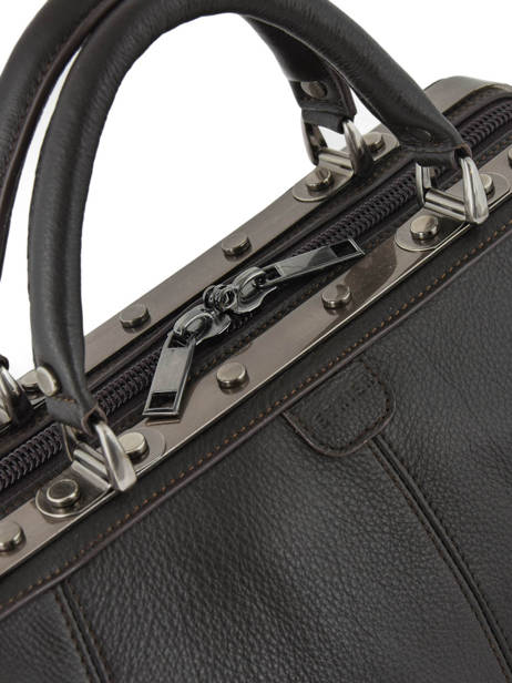 Sac Docteur Etrier Marron foulonne EFOU06 vue secondaire 1