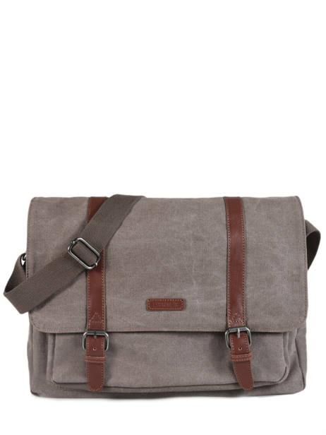 Besace Business Etrier Marron canvas ECAN02