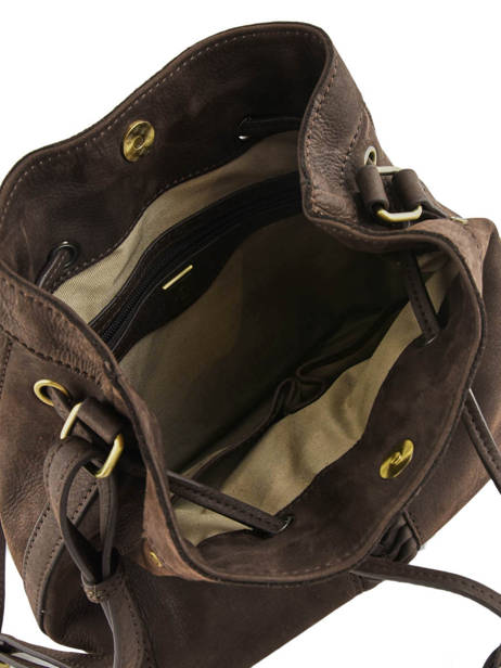 Sac Bourse Natte Etrier Marron natte ENTT07 vue secondaire 4