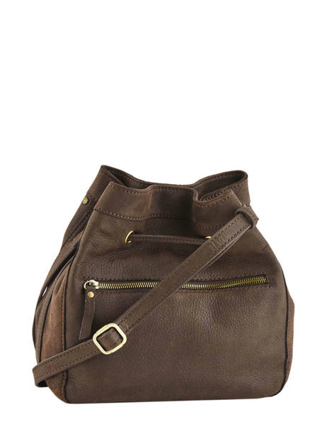 Sac Bourse Natte Etrier Marron natte ENTT07 vue secondaire 3