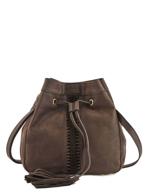 Sac Bourse Natte Etrier Marron natte ENTT07