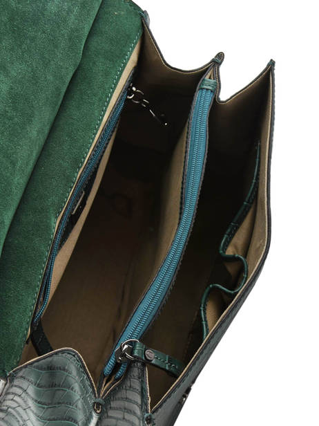 Handtas Darwin Leder Etrier Groen darwin EDAR01 ander zicht 5