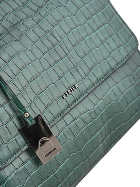 Handtas Darwin Leder Etrier Groen darwin EDAR01 ander zicht 1