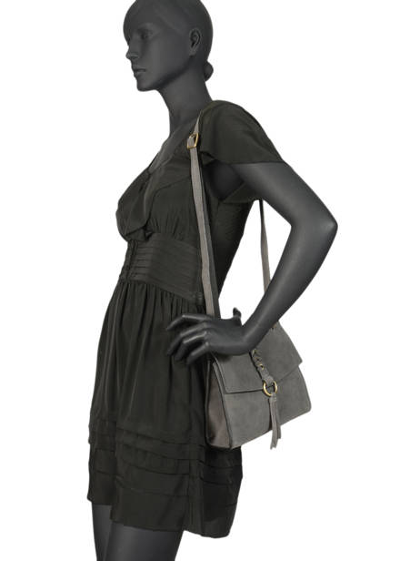 Sac Bandoulière Obstacle Etrier Gris obstacle EOBS04 vue secondaire 2