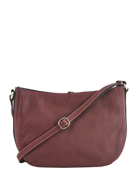 Sac Bandoulière Tradition Cuir Etrier Violet tradition EHER2A vue secondaire 3