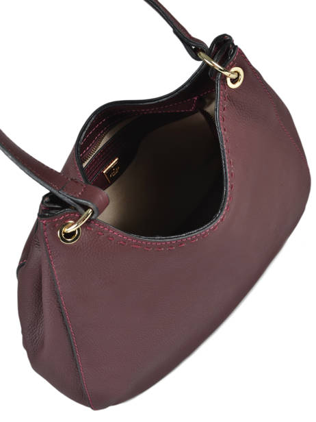 Sac Besace Tradition Cuir Etrier Violet tradition EHER21 vue secondaire 4