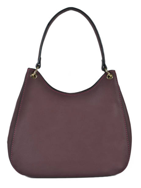 Sac Besace Tradition Cuir Etrier Violet tradition EHER21 vue secondaire 3