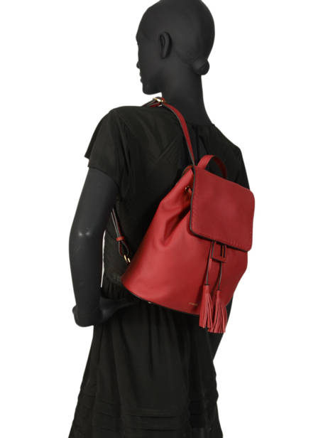 Sac à Dos Tradition Cuir Etrier Rouge tradition EHER26 vue secondaire 2